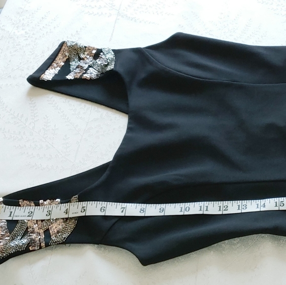 GUESS Dress Size L Black - Picture 12 of 16